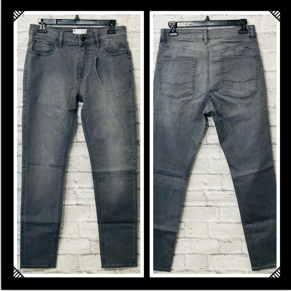 ASOS Grey washed skinny jeans 30x29 (NWT)